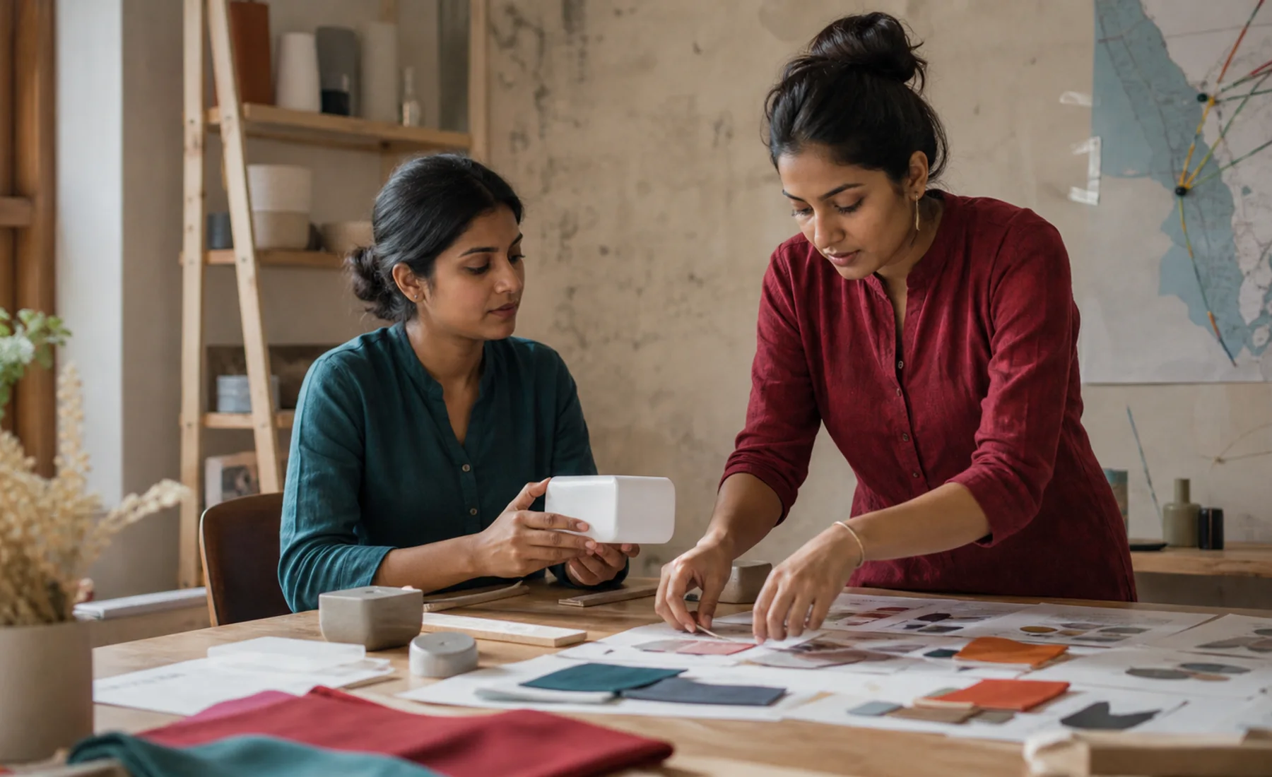 Early-stage founders organizing market, product and offer evidence